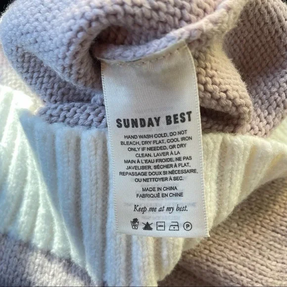 Sunday Best Munro Mauve Ellis Cardigan NEW Size Small - Picture 5 of 8